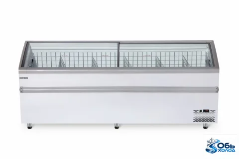 Морозильная Ларь-Бонета BFG 2100 с гнутым стеклом