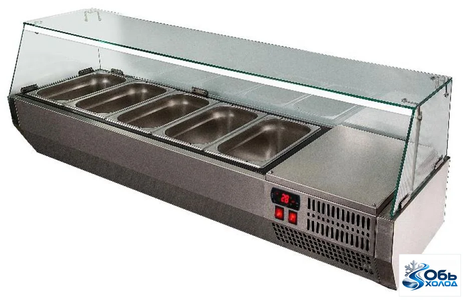 Витрина для ингредиентов VT2v-G