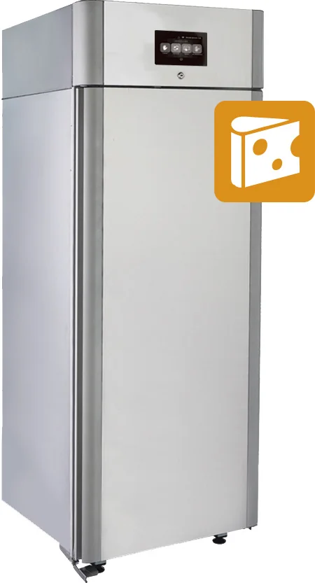 Холодильный шкаф Polair CS107 Cheese (R290),полки нерж.