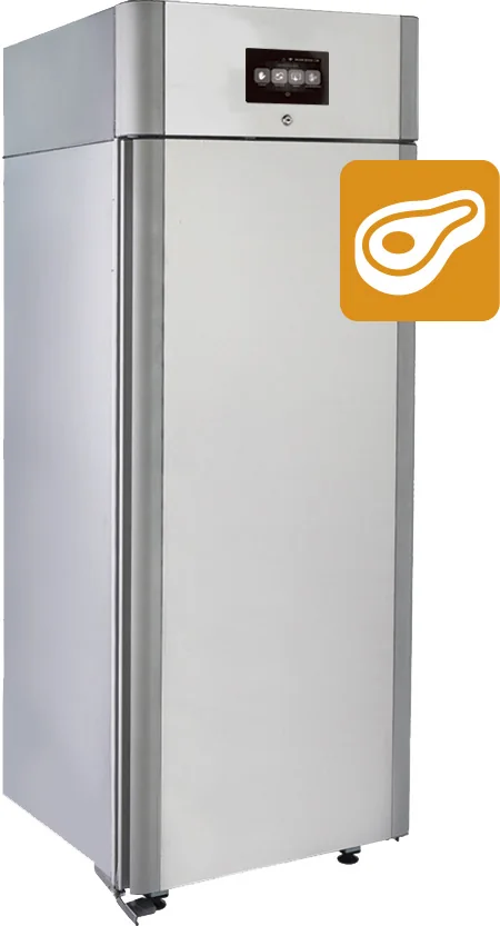 Холодильный шкаф Polair CS107-Meat (R290) Тип 2 (дверь стекло)